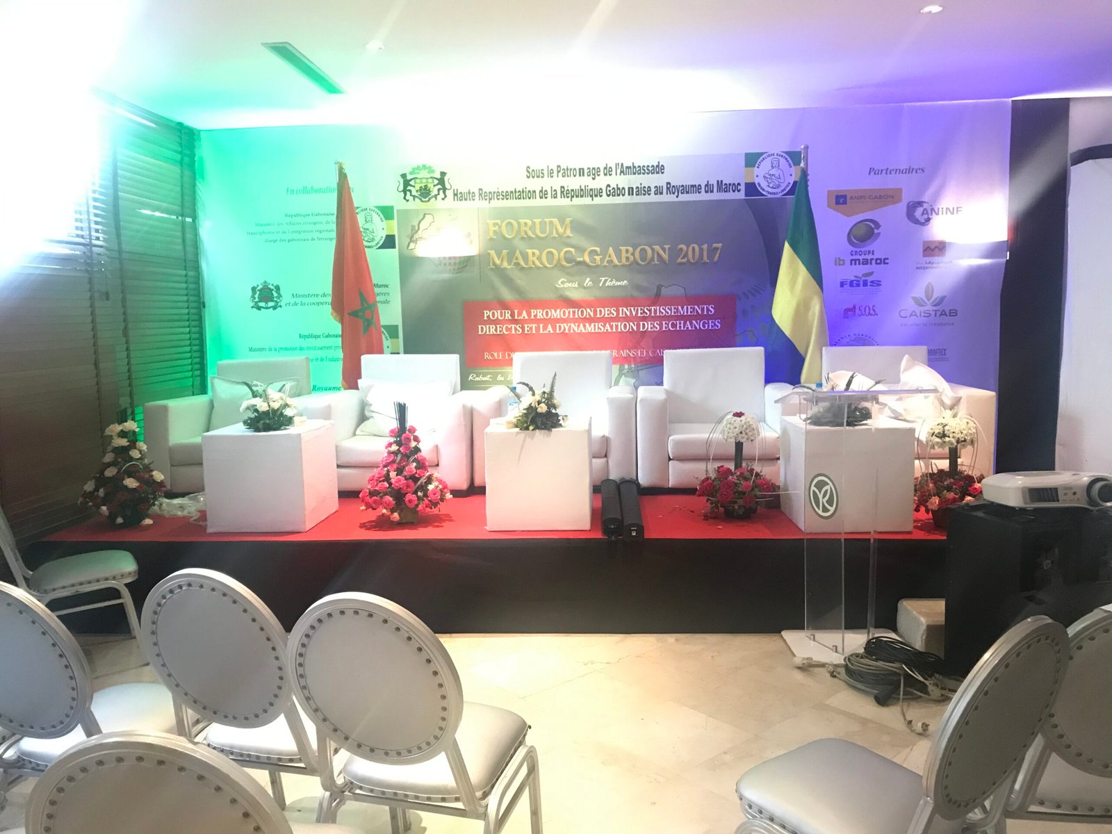 organisation événementielle forum maroc Gabon