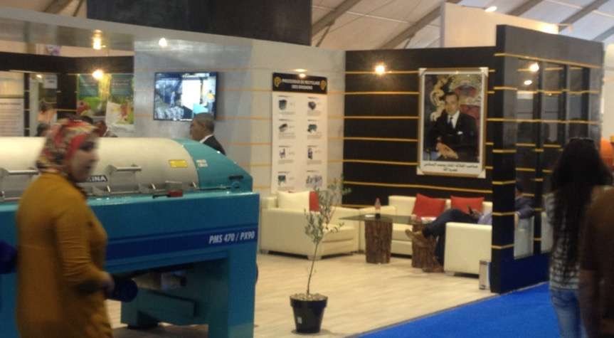 aménagement de stand d'exposition Polat au Maroc par Events Morocco